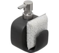 Distributeur savon avec éponge 400ml noir - 5 five simply smart