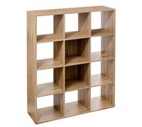 Five simply smart Étagère 12 cases bibliothèque - Naturel