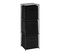 Five simply smart Étagère 3 boîtes de rangement - Noir