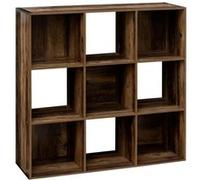 5five – Étagère 9 cases Mix N Modul – Indus, effet bois foncé, 100 cm Marron