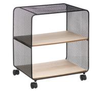 Five simply smart Étagère cube métal et bois - Noir