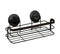 FIVE Simply Smart - Étagère de Douche à Ventouses "Venterra" 25cm Noir