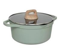 FIVE Simply Smart - Faitout en Fonte d'Aluminium "Horizon" 24cm Vert Vert G