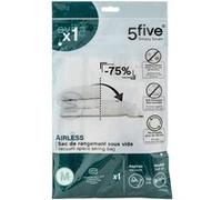 Five Simply Smart - Housse de rangement sous-vide Taille M - 60 x 80 cm Transparent G