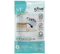 Five Simply Smart - Housse de rangement sous-vide Taille S parfum vanille - 59 x 49 cm Transparent G