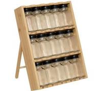 FIVE Simply Smart - Lot de 15 Pots à Épices "Rack Tiroir" 31cm Naturel Beige G