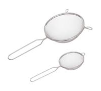 FIVE Simply Smart - Lot de 2 Passoires à Manche "Inox" 28cm Argent