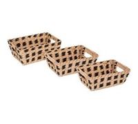 Five simply smart Lot de 2 paniers de rangement - Noir