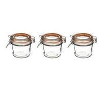 5five - pot à terrine en verre 325 ml x 3
