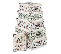 Five simply smart lot de 6 boîtes de rangement - Multicolore