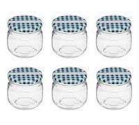 FIVE Simply Smart - Lot de 6 Pots à Confiture en Verre "Jarro" 0,3L Transparent G