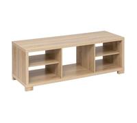 Five Simply Smart - Meuble TV 5 cases en bois BIVOAK - Beige