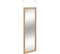 Atmosphera Miroir de porte Tasso à suspendre en bois Beige