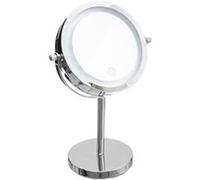 FIVE Simply Smart - Miroir Pivotant Rond sur Pied "Led" 29cm Argent Argent G