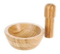 FIVE Simply Smart - Mortier & Pilon "Compact" 16cm Bambou Incolore G