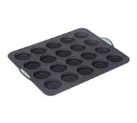 FIVE Simply Smart - Moule 20 Tartelettes Silicone "Silitop" 40cm Gris Gris G