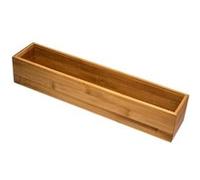5five - organiseur 8x38cm "tidy smart bambou"