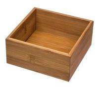 Paris Prix Organisateur en bambou Tidy Smart 15 x 15 cm Naturel