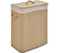 FIVE Simply Smart - Panier à Linge 2 Compartiments "Stemy" 100L Beige Beige