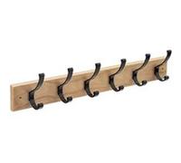Patère 6 têtes bois/metal - 5 five simply smart