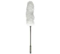 Plumeau Tête Pivotante Manche Inox 78cm Argent