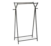 Portant à vêtements ""Metty"" en métal noir 98x43,5cm - 5 five simply smart