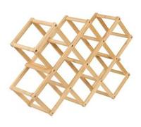 FIVE Simply Smart - Porte-Bouteilles Pliant "Bambou" 55cm Naturel Beige G