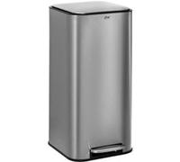 Poubelle de Cuisine à Pédale en Métal Delta 30L Inox