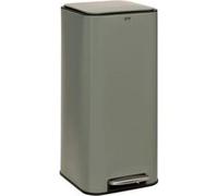 5five - poubelle delta en métal vert 30l