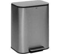 5five Poubelle en inox finition mate 50 L