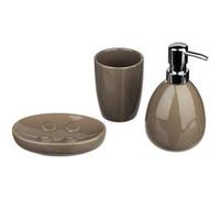 FIVE Simply Smart - Set de 3 Accessoires Salle de Bain Sun Taupe G