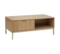 Five Simply Smart - Table basse 1 tiroir en bois TASSO - Marron