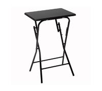 - Table d'Appoint Pliante Design "Paola" 64cm Noir