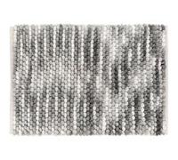 Paris Prix - Tapis de bain Dégradé en coton 50 x 75 cm Gris