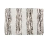 Five Simply Smart - Tapis de Salle de Bain Rayé 50x75cm Gris