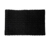 Five Simply Smart - Tapis Salle de Bain Tissé Épais 50x75cm Noir Khôl