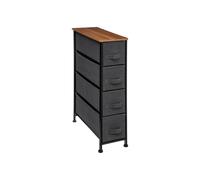 Five simply smart Tour de rangement 4 tiroirs - Gris foncé
