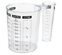 FIVE Simply Smart - Verre Doseur "Double" 18cm Transparent