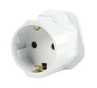 Fixapart EL-TRAVEL01 Adaptateur et onduleur de Courant - Source d'alimentation (intérieur, Universel, Blanc, AC1-to-AC2)