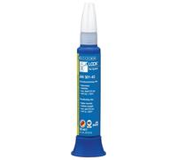 Fixateur de vis de résistance moyenne, 50 ml, bleu, pour métaux, pâteuse, résistant à l'eau
