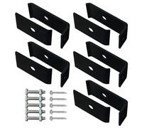 Fixateurs de filet, clips à grille de clôture, pince anti-rouille en acier zingué, pour clôture, cour, patio, paysage, commercial, jardin, ranch, extérieur, zone