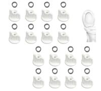 Fixation Abattant WC M6 Écrou Arrière Universel | Écrous Rondelles PP Imperméable Fixation Dessous Stoppe Le Montage Supérieur WC Stable