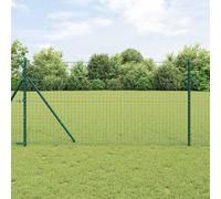 Fixation au sol Euro pour clôture 10 x 1 m Vert Maille