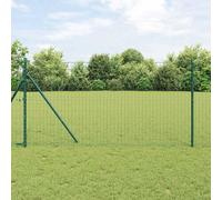 Fixation au sol Euro pour clôture 25 x 1 m Vert Maille