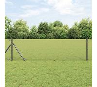 Fixation au sol hexagonale 10 x 0,6 m Acier recouvert de PVC