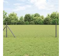 Fixation au sol hexagonale 25 x 0,6 m Acier recouvert de PVC
