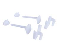 Fixation d'abattant WC SOMATHERM FOR YOU avec 2 vis carrées en plastique