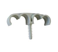 Fixation de gaines et tubes ING FIXATION Fix-ring Quadruple - Ø 20 mm - Boîte de 50 - A302500
