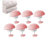 Fixation de housse de couette - Tendeur de coussin, vis de fixation de housse, bouton de compression en tissu | Clips de confort rembourrés, pinces de literie pour support de plafond, nappe, tapis de