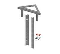 montage module TECEprofil 320 9380015 montage en angle mural